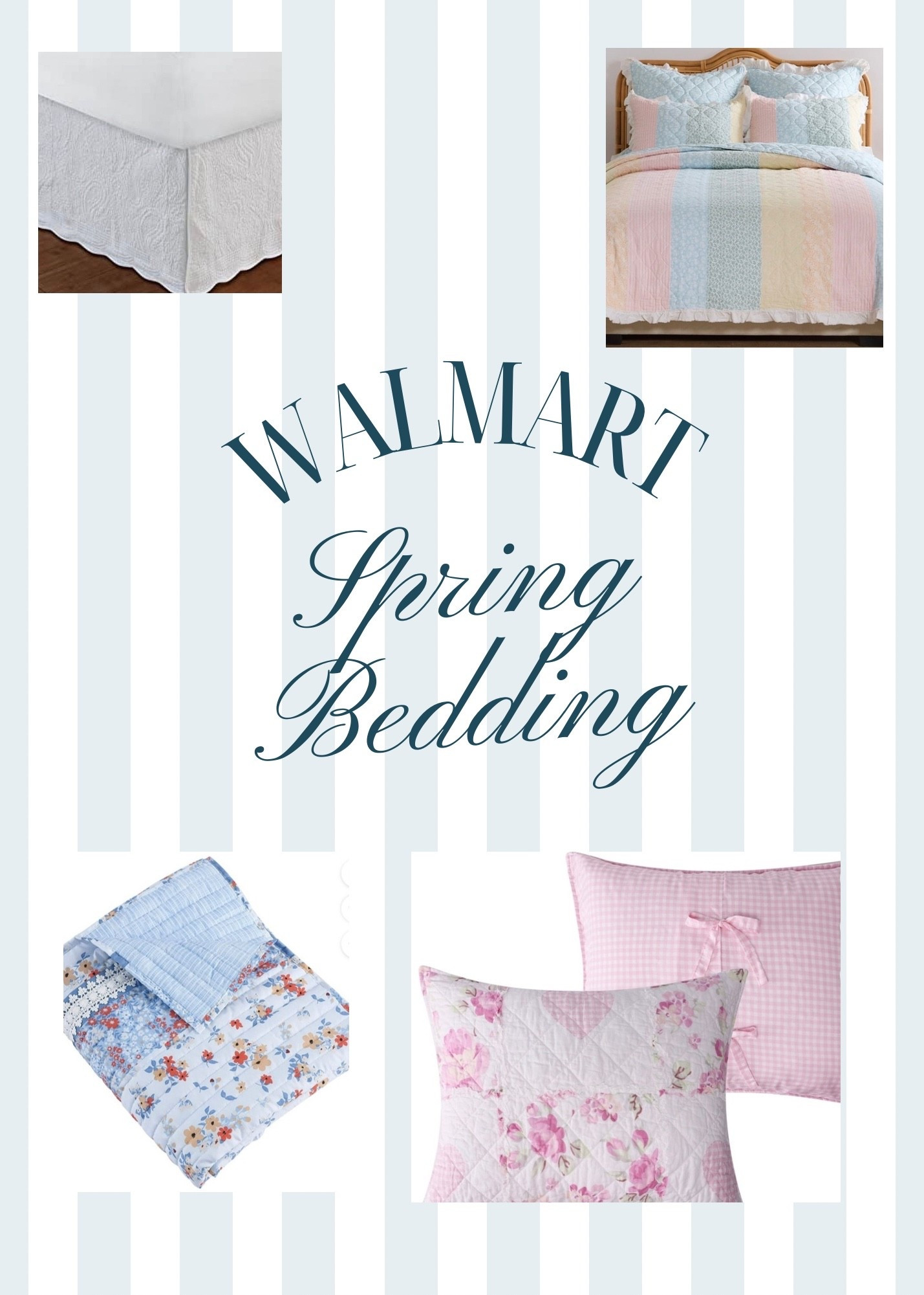 Spring bedding at Walmart has all the cute pastels, florals, and seashells!

#LTKmomlife #LTKSaleAlert #LTKHome