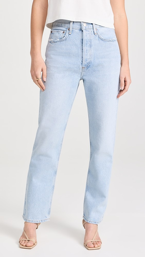 AGOLDE 90’S Pinch Waist High Rise Straight Focus Jeans | Shopbop | Shopbop