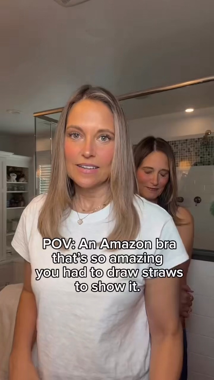 This flattering and comfortable bra is amazing and is on Amazon!  

s

#LTKOver40 #LTKootd