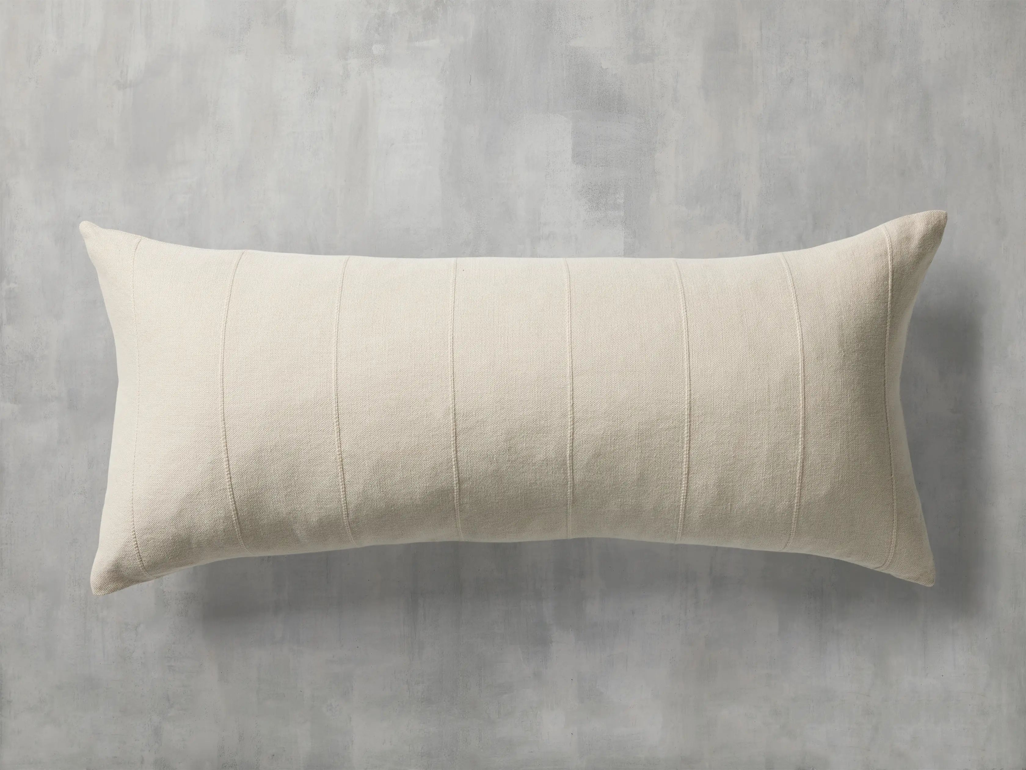 Linen Lumbar Pillow Cover | Arhaus