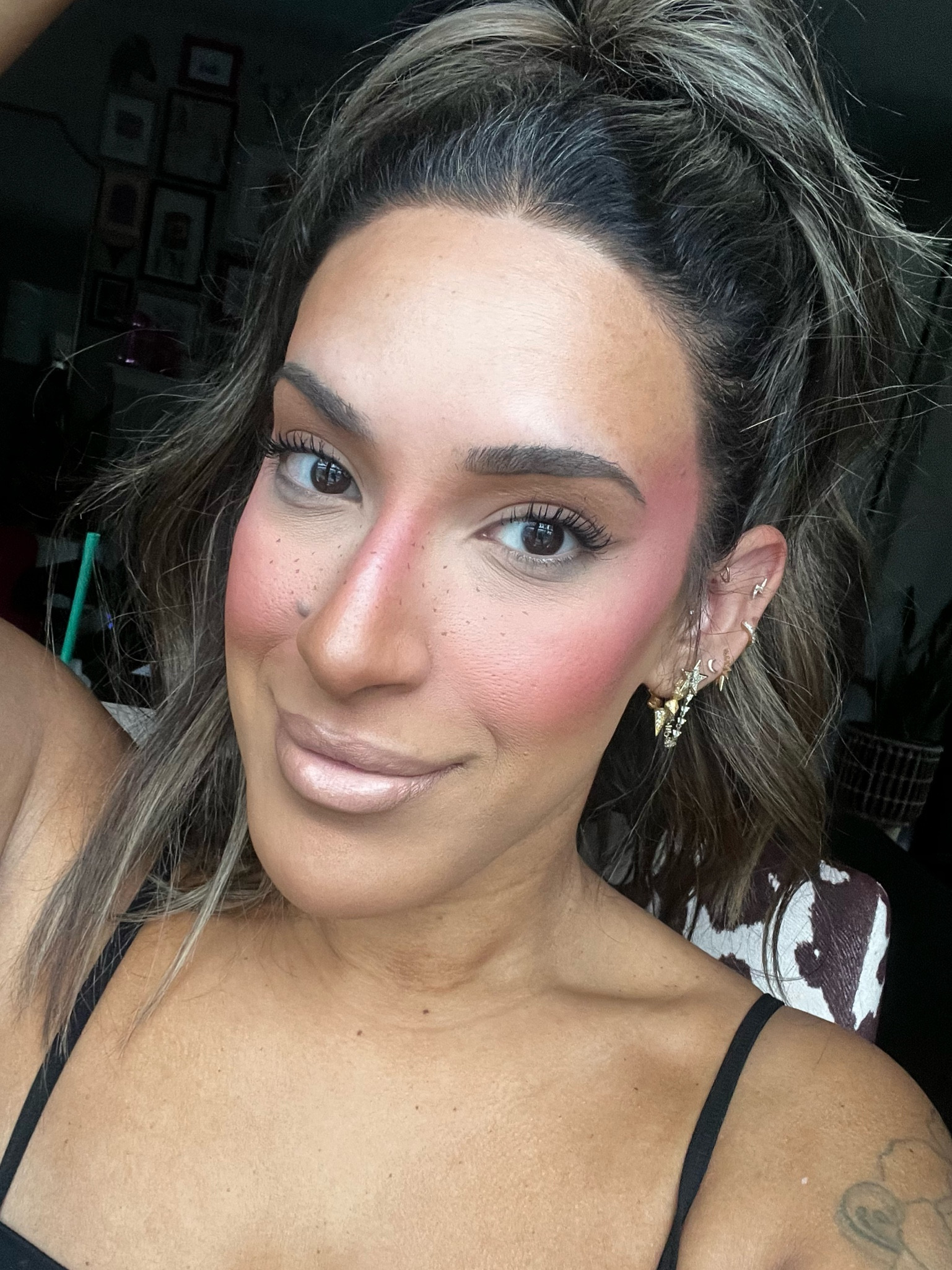 If you joined my Instagram live from Wednesday 9/25 afternoon, it can be found on my IG reels, this is the makeup look that I did!
Also, my earrings are from Melinda Maria, and you can use my code MARIAHR to save some $$$

#LTKBeauty