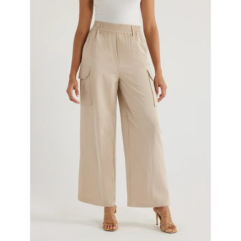 Scoop Women’s Cargo Pants, Sizes XS-XXL | Walmart (US)