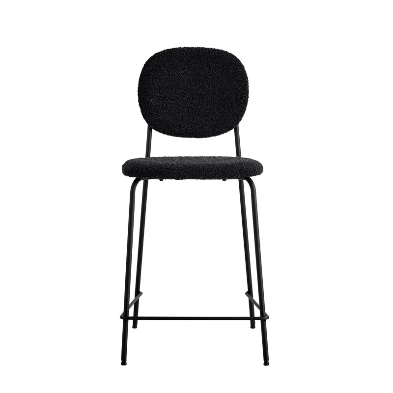 Alec Boucle Bar & Counter Stool | AllModern