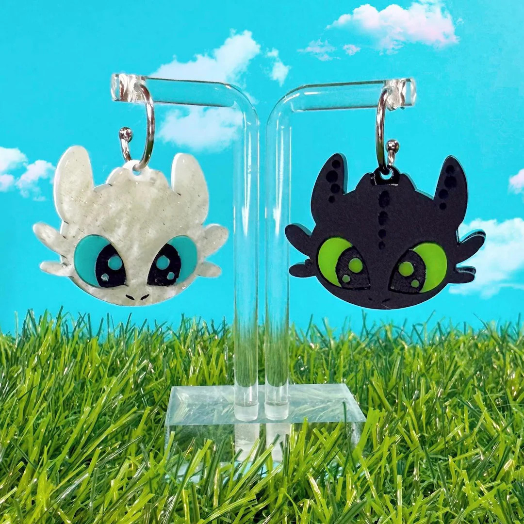 Dragon Earrings | Acrylic Earrings - Etsy | Etsy (US)
