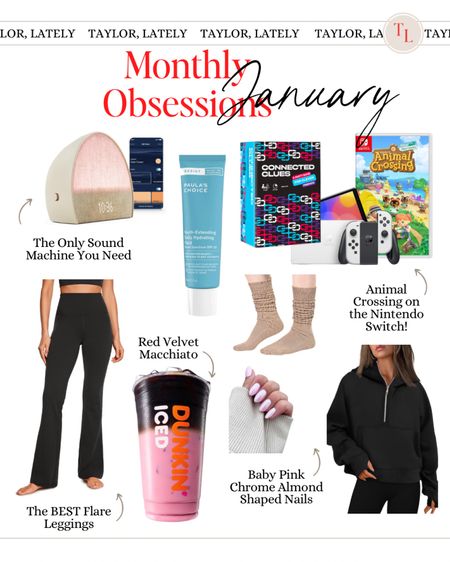 January Monthly Obsessions! From the Hatch Sound Machine to the Lululemon Pullover Look a like from Amazon, I couldn’t have made it this month without these things. 

#LTKfindsunder50 #LTKfamily #LTKstyletip