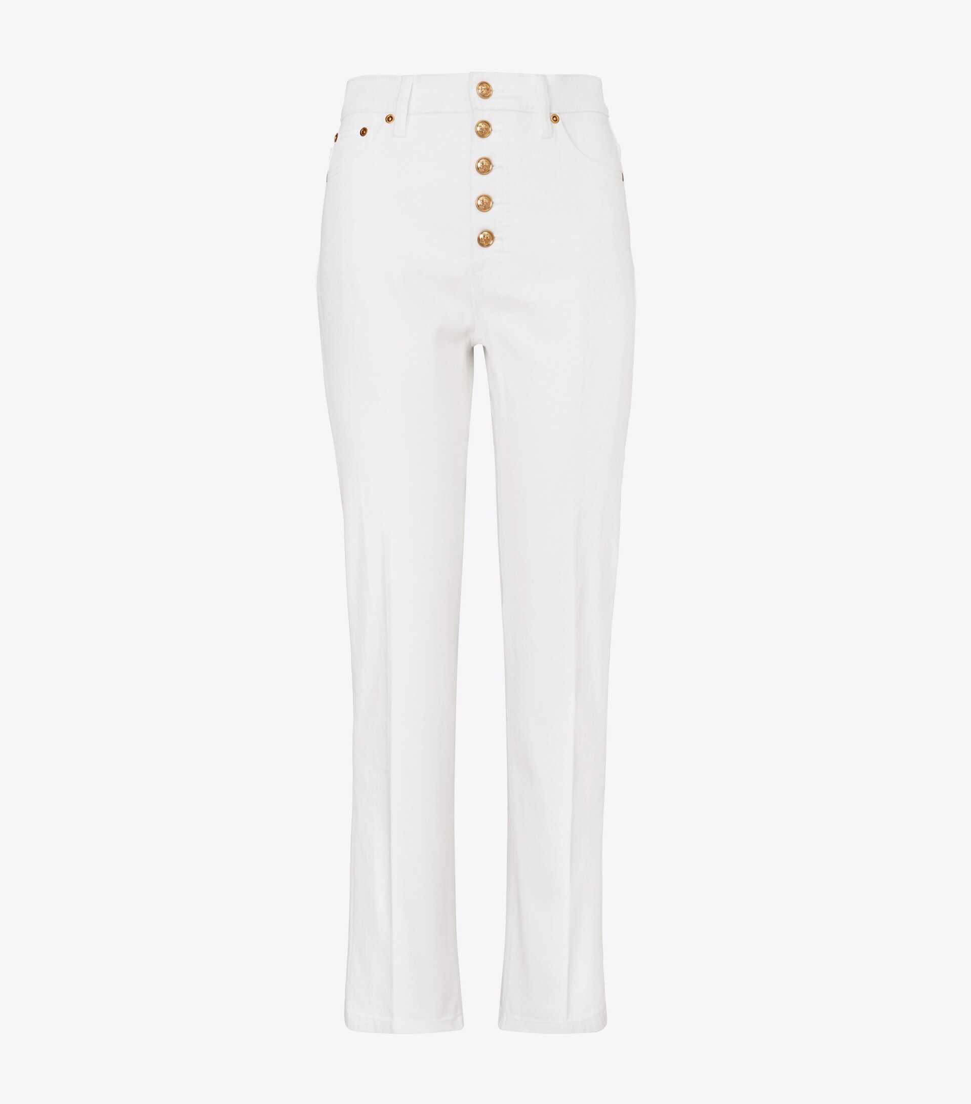 Button-Fly Denim Pant | Tory Burch (US)