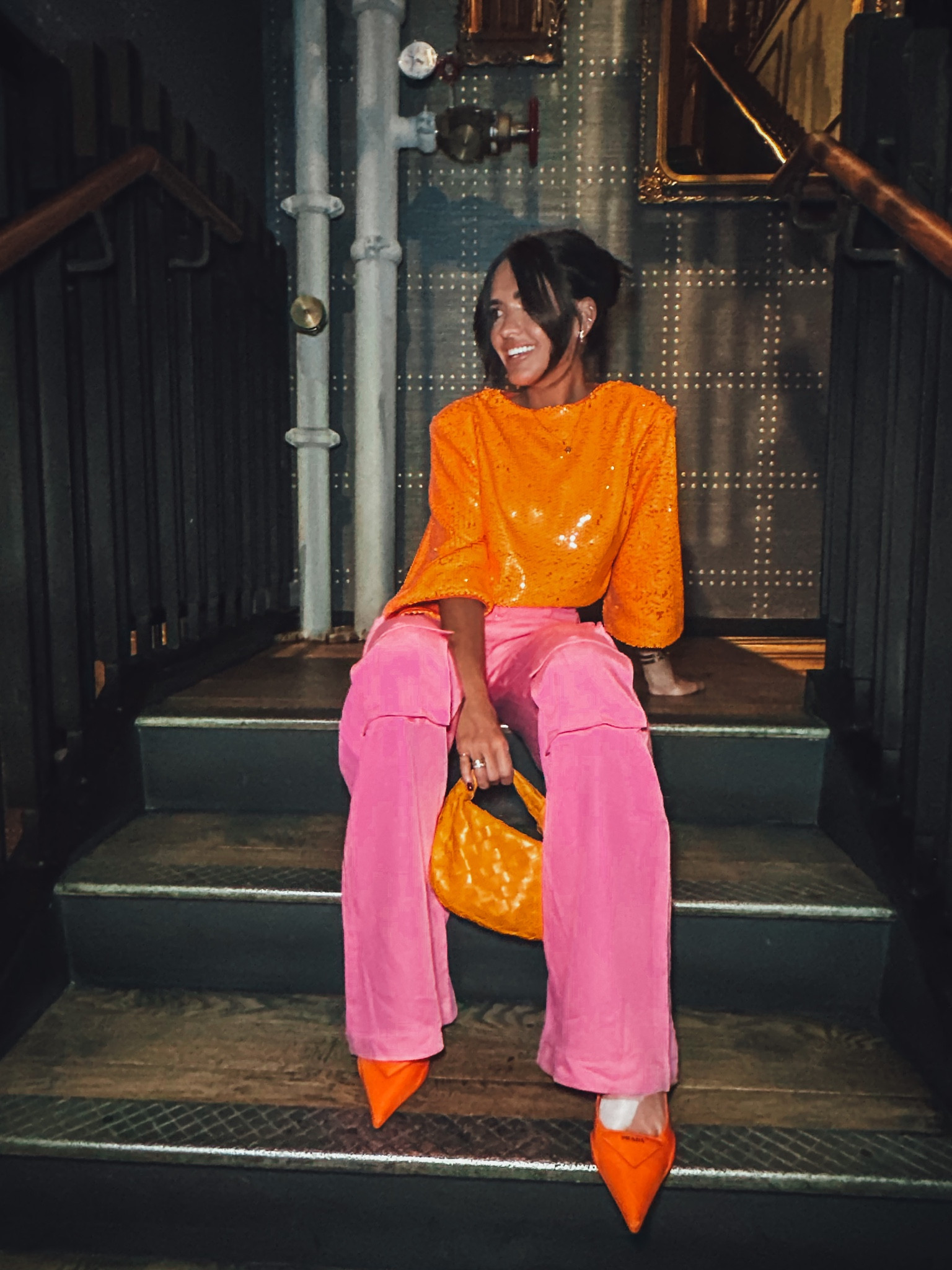 Pink and orange outfit from last night’s party at LTK CON!

#LTKitbag #LTKstyletip #LTKCon