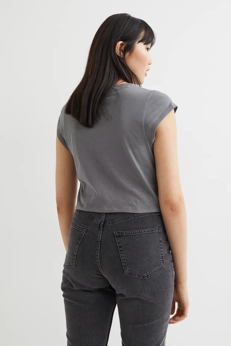 Printed Crop Top | H&M (US + CA)