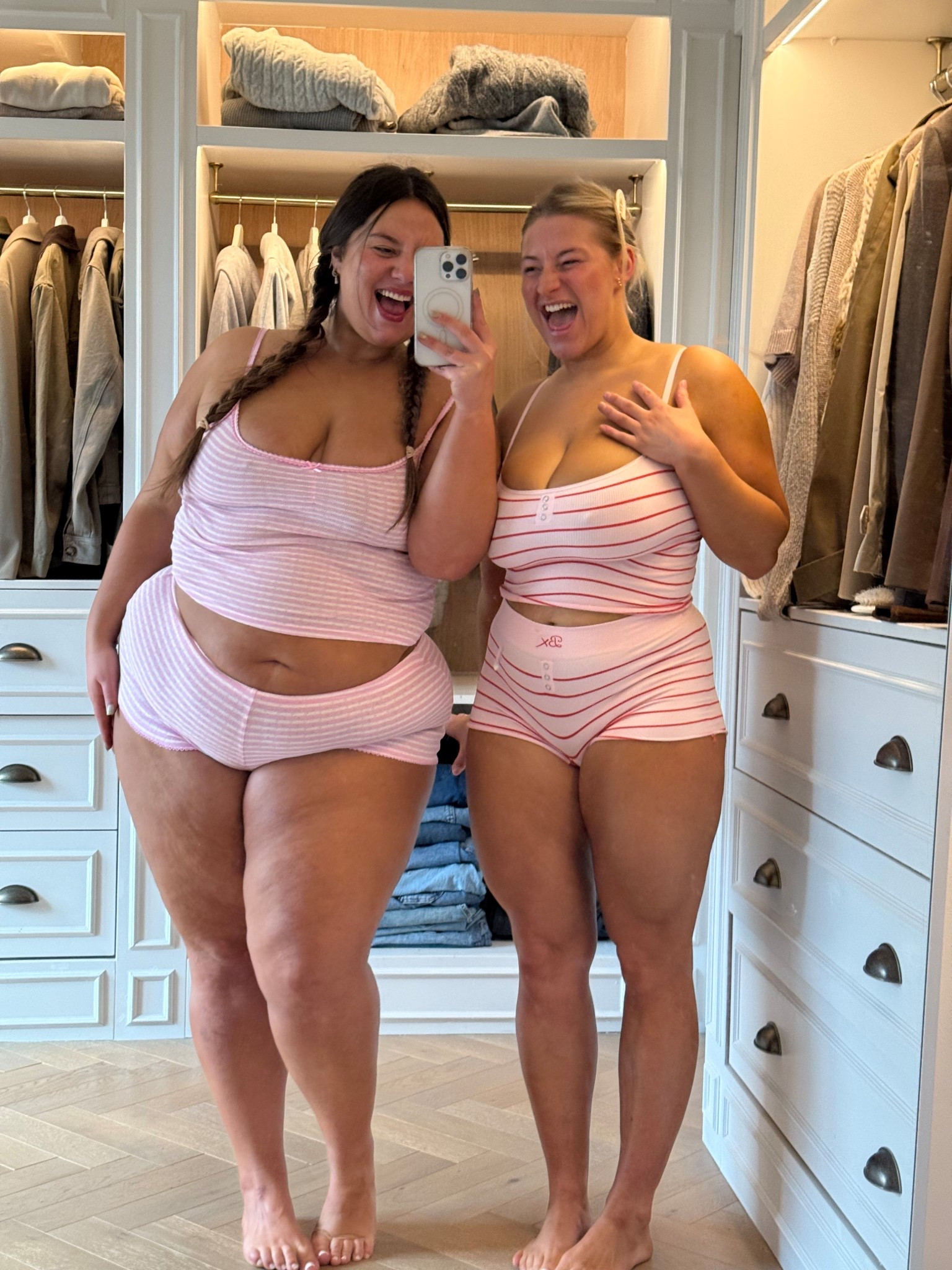 Both wearing size large here ✨

#LTKgiftguide #LTKcurves #LTKplussize