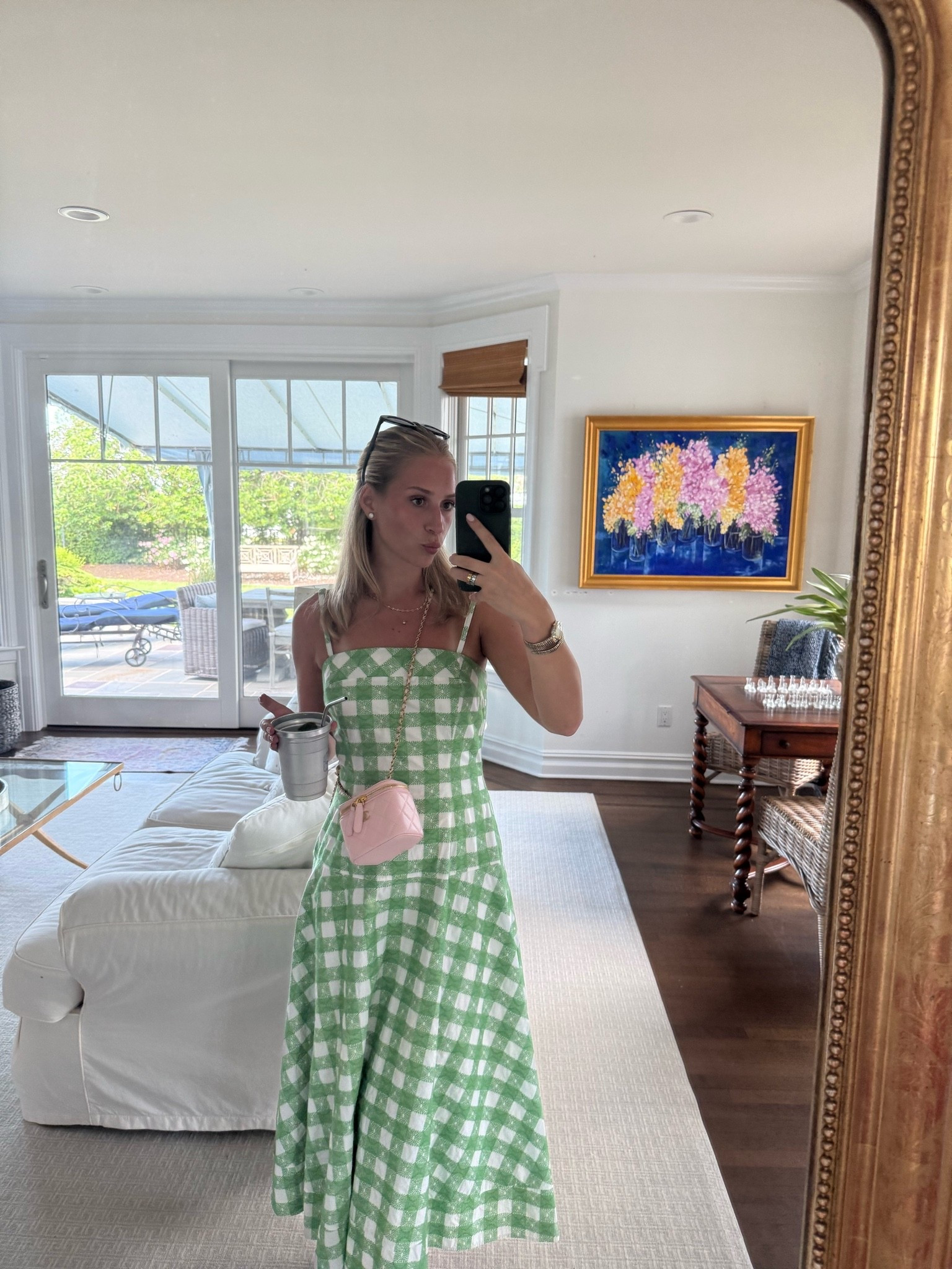 💚🍀🐢🥑🌴

Green outfit
Pink bag
Pink purse
Pink Chanel bag
Pink Chanel purse
Chanel vanity case
Mini bag
Mini purse
Lunch outfit
Girls night outfit
Country club 
Summer outfit
Summer style
Preppy outfit
Preppy style
Spring outfit
Spring style
Summer outfit
Summer style
Weekend outfit
Rosie Assoulin dress
Rosie Assoulin drop me a note dress
Gingham dress
Spring dress
Summer dress
Easter dress
Girly dress
Preppy dress
Printed dress
Green dress
Rent the runway
Long dress
Maxi dress
Midi dress

#LTKootd #LTKdayinmylife