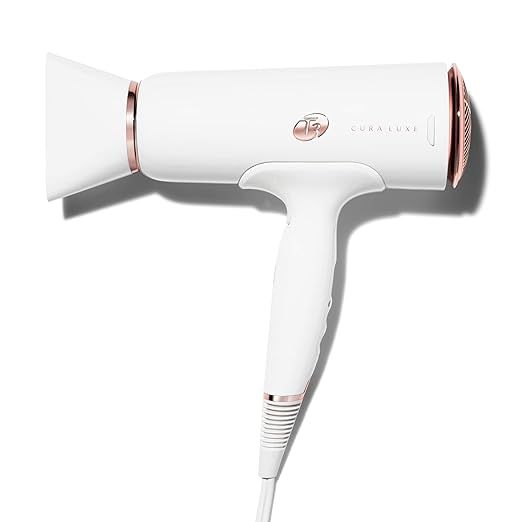 T3 Cura LUXE Hair Dryer | Digital Ionic Professional Blow Dryer | Frizz Smoothing | Fast Drying W... | Amazon (US)
