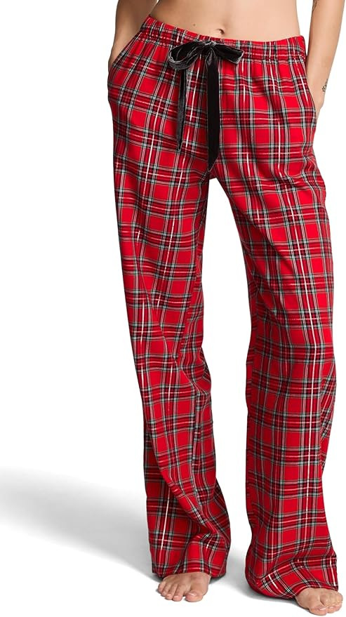 Victoria's Secret PINK Flannel Pajama Pants, Sleepwear for Women | Amazon (US)