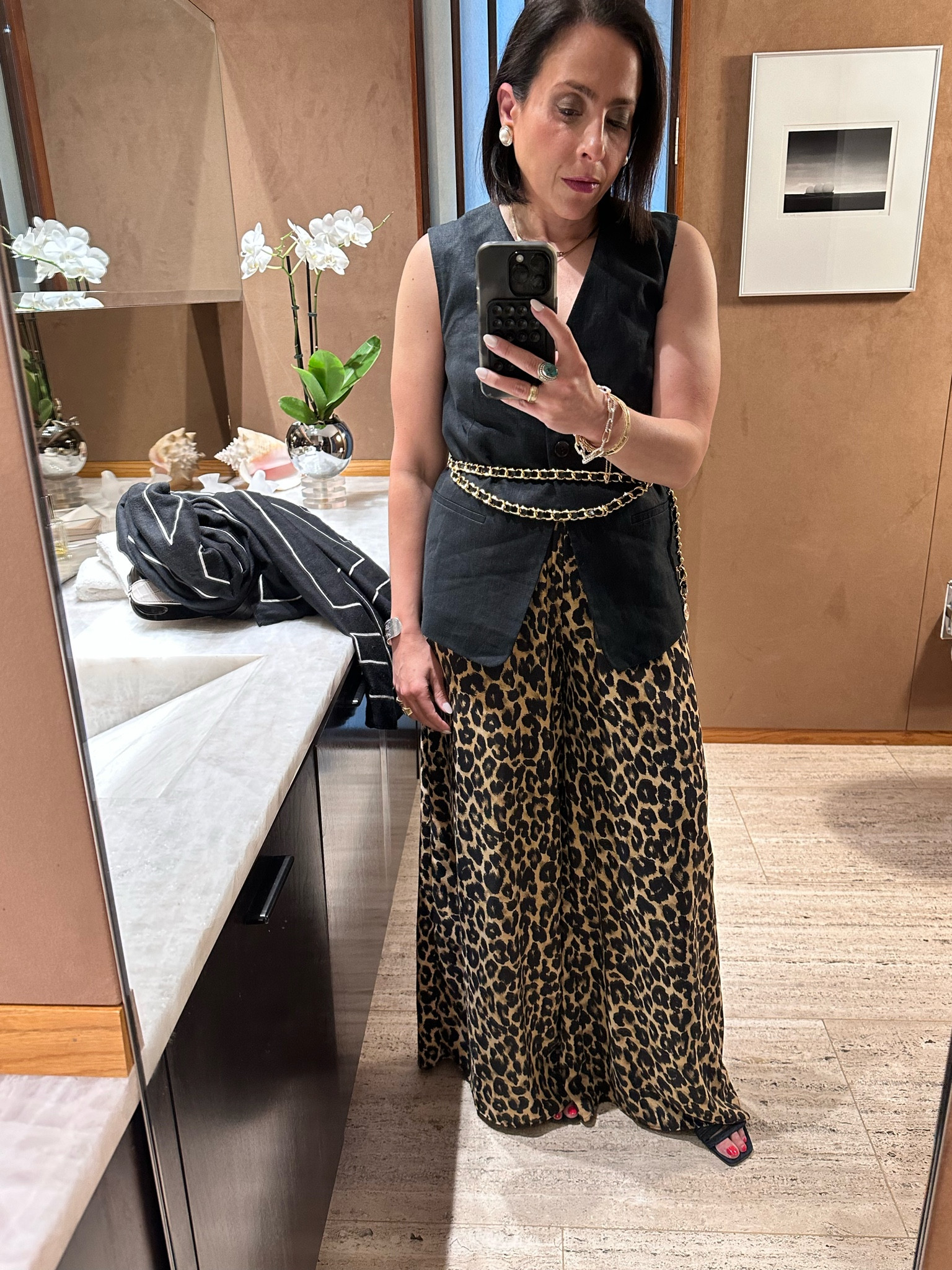 I’ve worn this vest a million ways so far - because it suits my personal style, I find it so easy to wear! Paired with some family heirloom earrings and fun accessories this is a look I will save in my folder to repeat  

#LTKover40 #LTKSeasonal #LTKstyletip