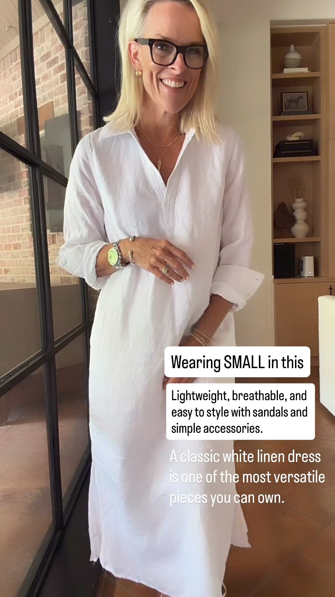 A classic white linen dress is one of the most versatile pieces you can own. It’s lightweight, breathable, and effortlessly chic, perfect for vacations, beach dinners, brunch, resort wear, or warm summer days. Just add simple sandals and a few accessories, and you’re ready to go.

💡 LTK MADE EASY
❤️ Heart = Support my posts!
🔖 Save = Get sale & restock alerts
📋 Lists = Keep favorites organized
📲 Share = Send lists and products to a friend. Hello, Christmas List!
💬 Comment = Ask me anything about what I’m wearing. :-)

#LTKootd #LTKOver40 #LTKSaleAlert
