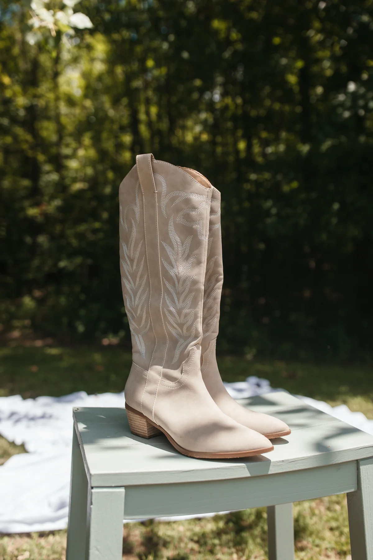 Broadway Taupe Boots | The Post