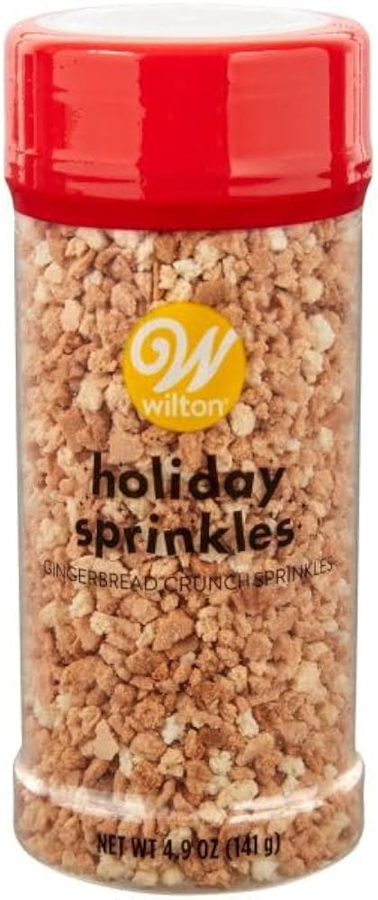 Wilton Sprinkle Crunch Large 4.9Oz-Gingerbread | Amazon (US)