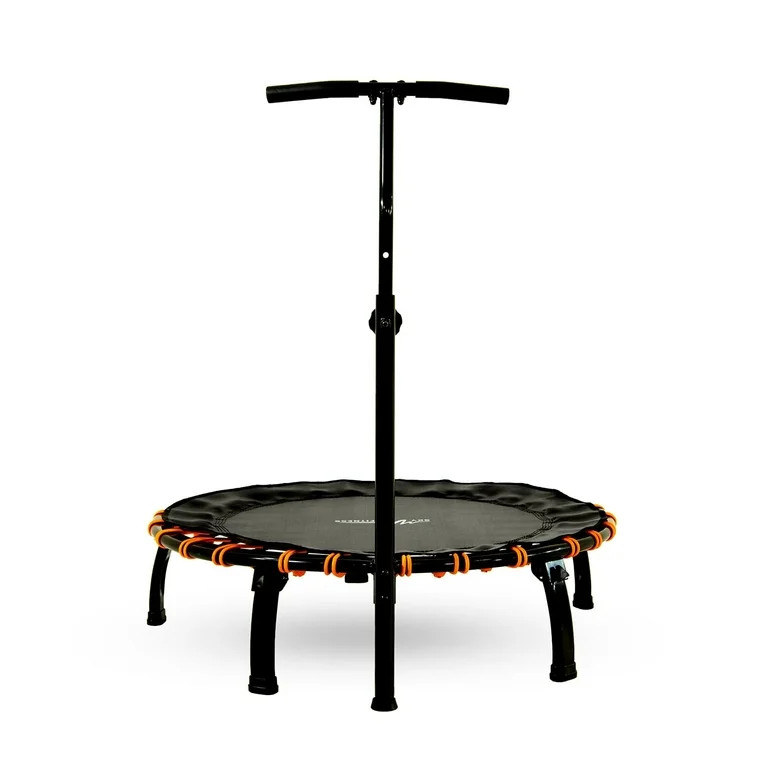 SkyFitness 40" Fitness Trampoline with Adjustable Handlebar - Indoor/Outdoor Rebounder for Adults... | Walmart (US)