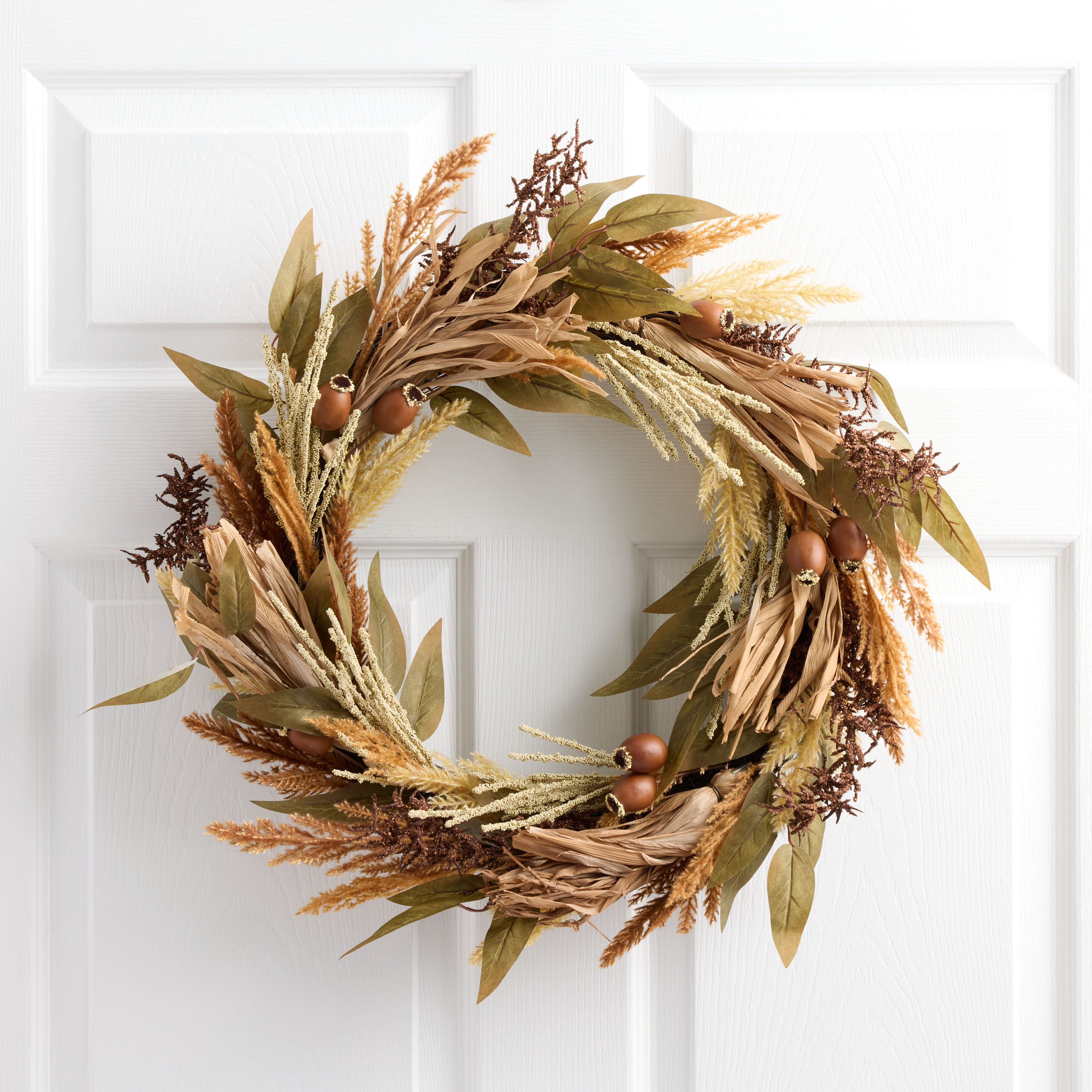 Faux Eucalyptus and Pod Wreath | World Market