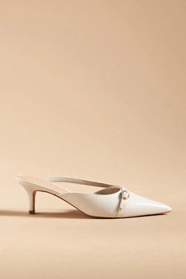 Pointed-Toe Mule Heels | Anthropologie (US)