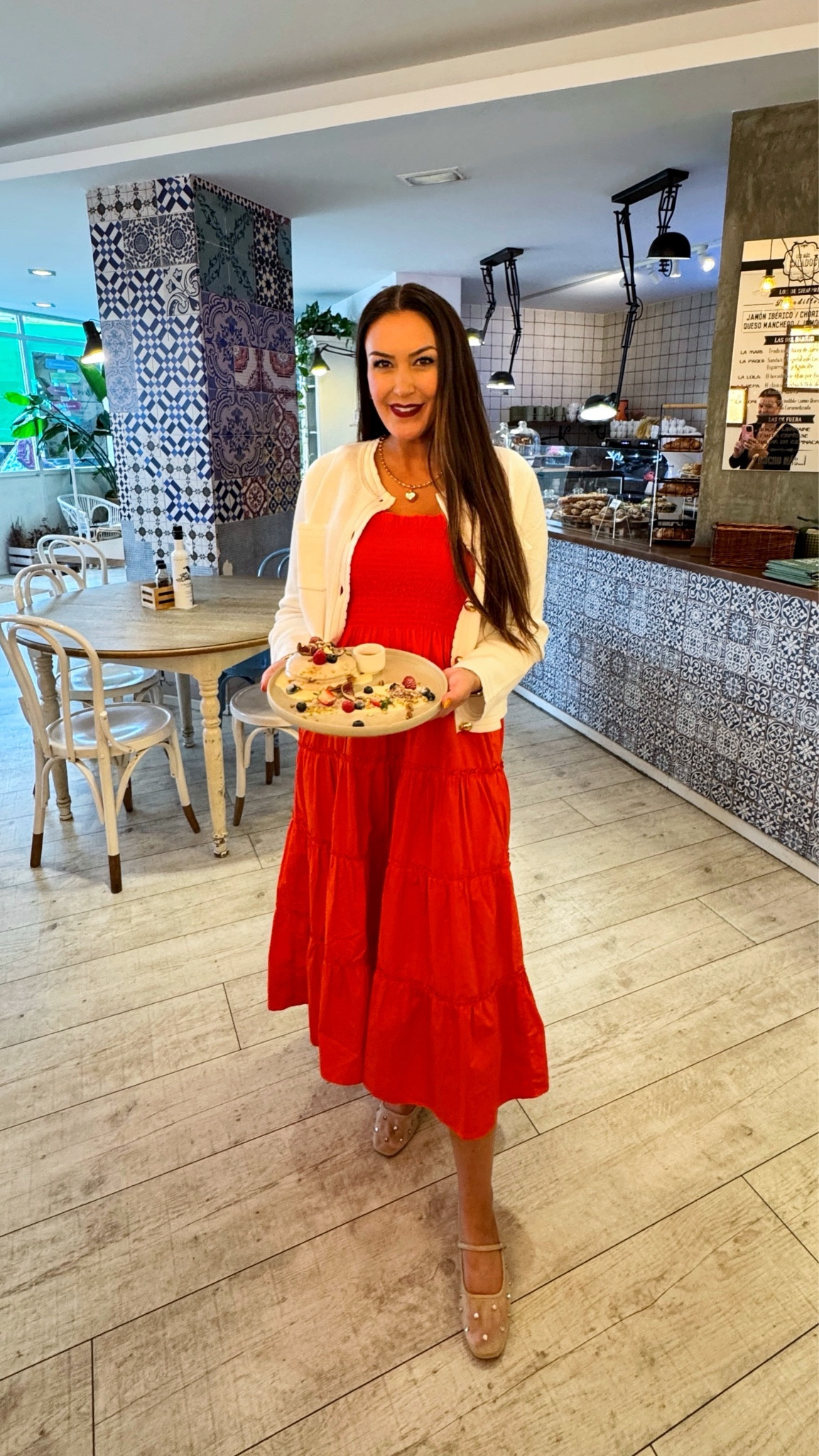 Such an easy travel outfit that is chic, SO comfortable and packs well. Sweater looks incredibly luxe but very affordable & comes in multiple colors! I’m 5’6” wearing size Small (TTS) in the dress, Medium in the sweater (went up 1) & size 8 in the ballet flats (TTS)

#LTKFindsUnder100 #LTKFindsUnder50 #LTKTravel