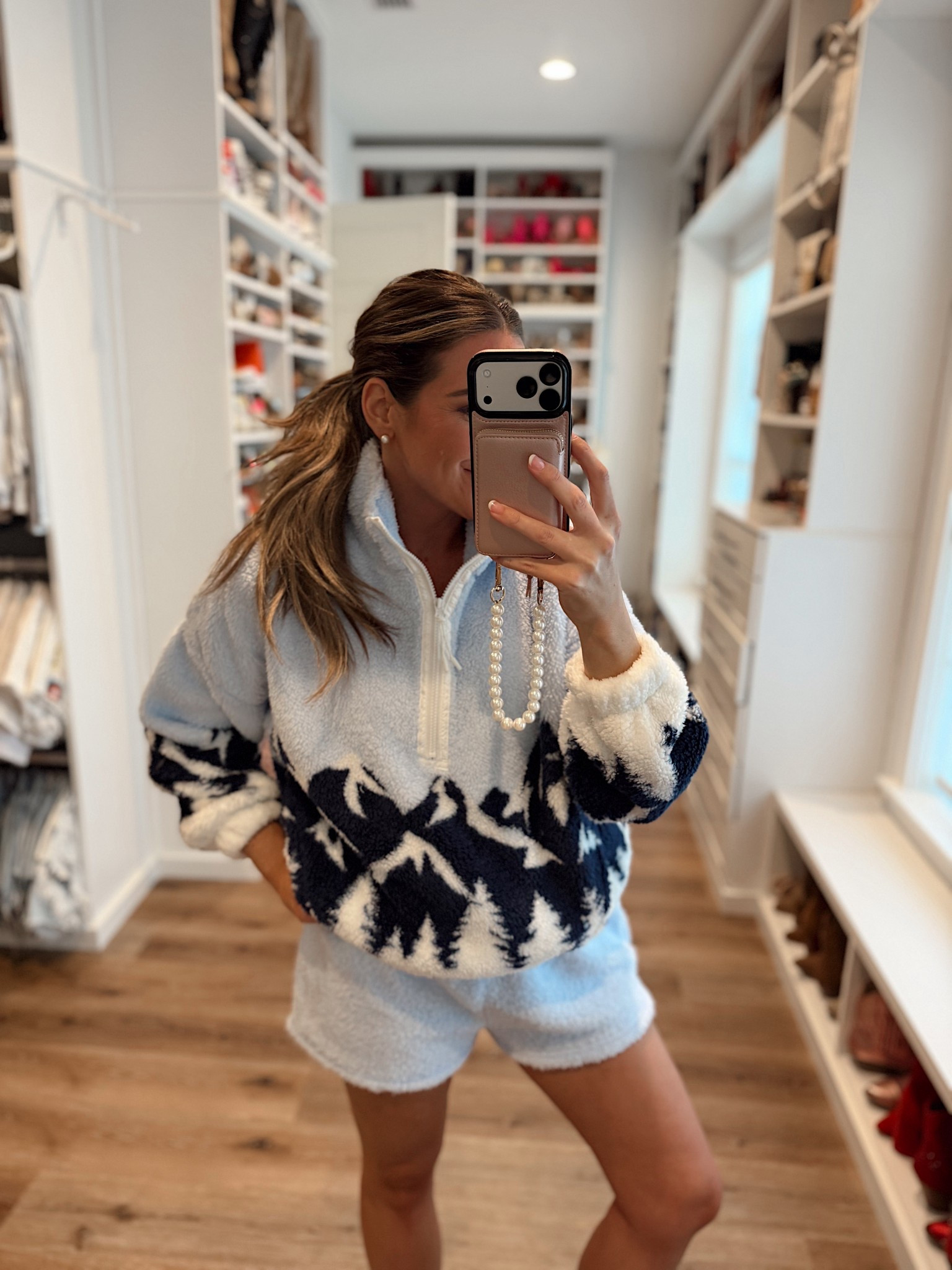 In a size large in bottoms and medium in top only $15 at Walmart! 