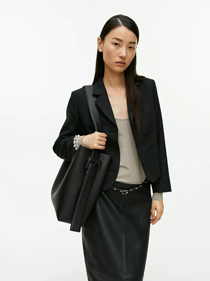 Leather Tote | ARKET (US&UK)