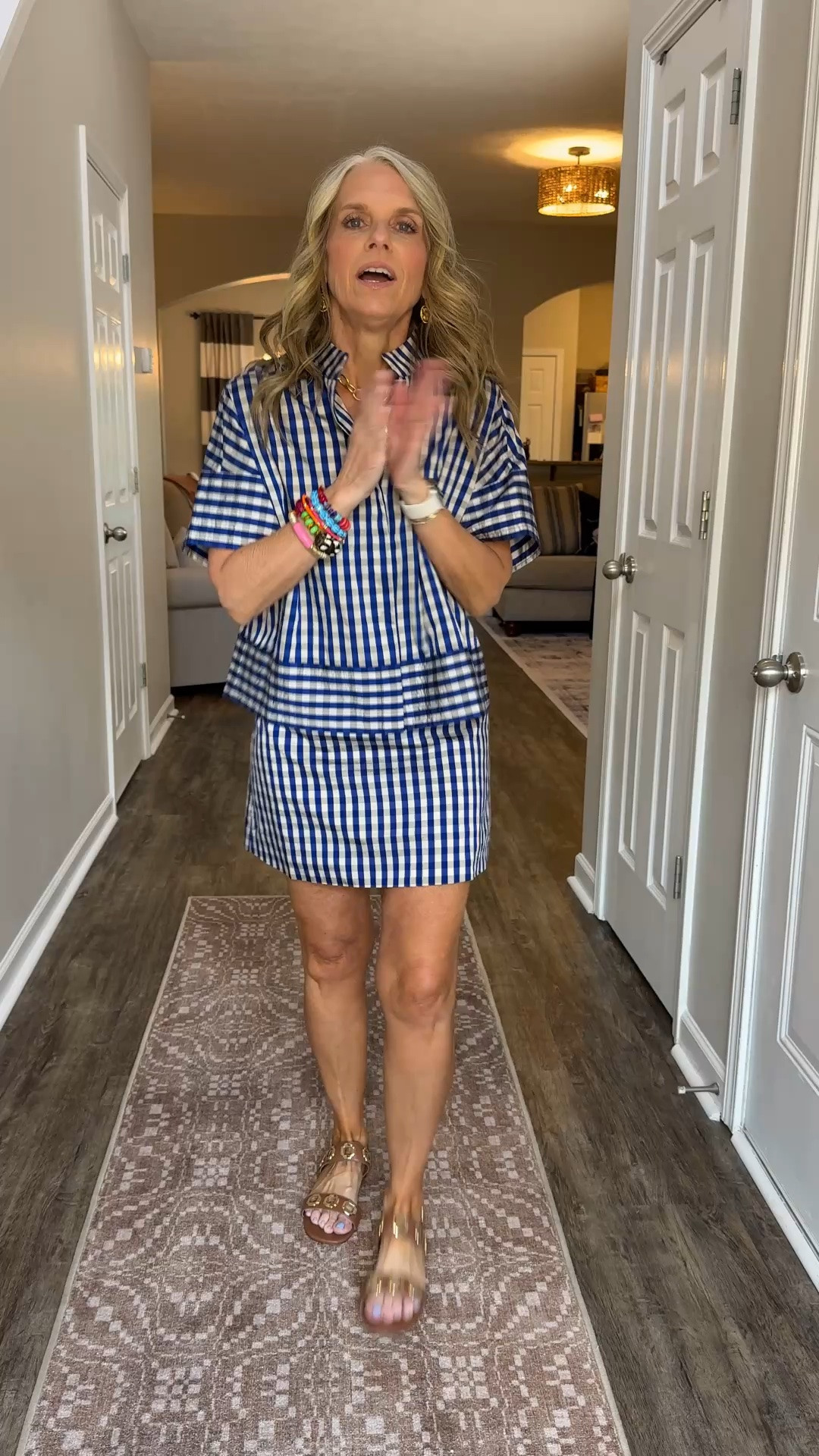 How cute is this?! Wearing XS top/small skirt. Love the fit of both. Cute summer outfit idea. Use code COAST20 on bracelets

#LTKgrwm #LTKootd #LTKOver40

#LTKgrwm #LTKootd #LTKOver40