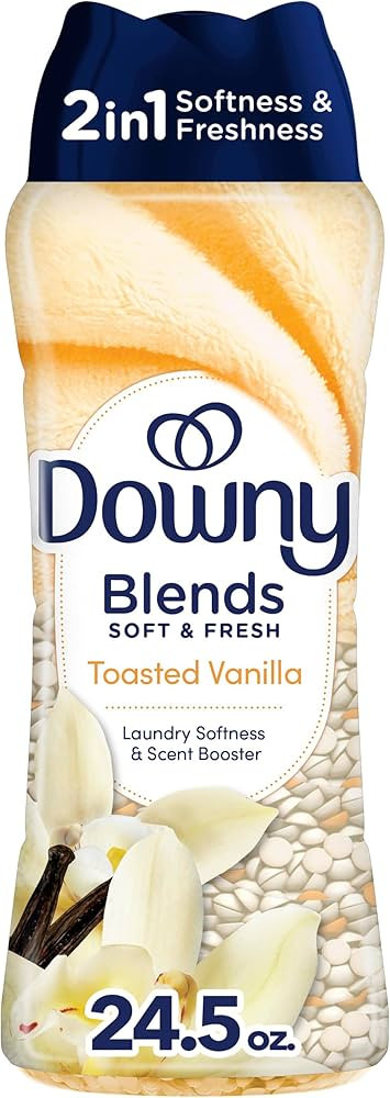 Downy Blends In-Wash Laundry Scent Booster Beads, Toasted Vanilla Scent, 24.5 OZ, Fabric Sottener... | Amazon (US)