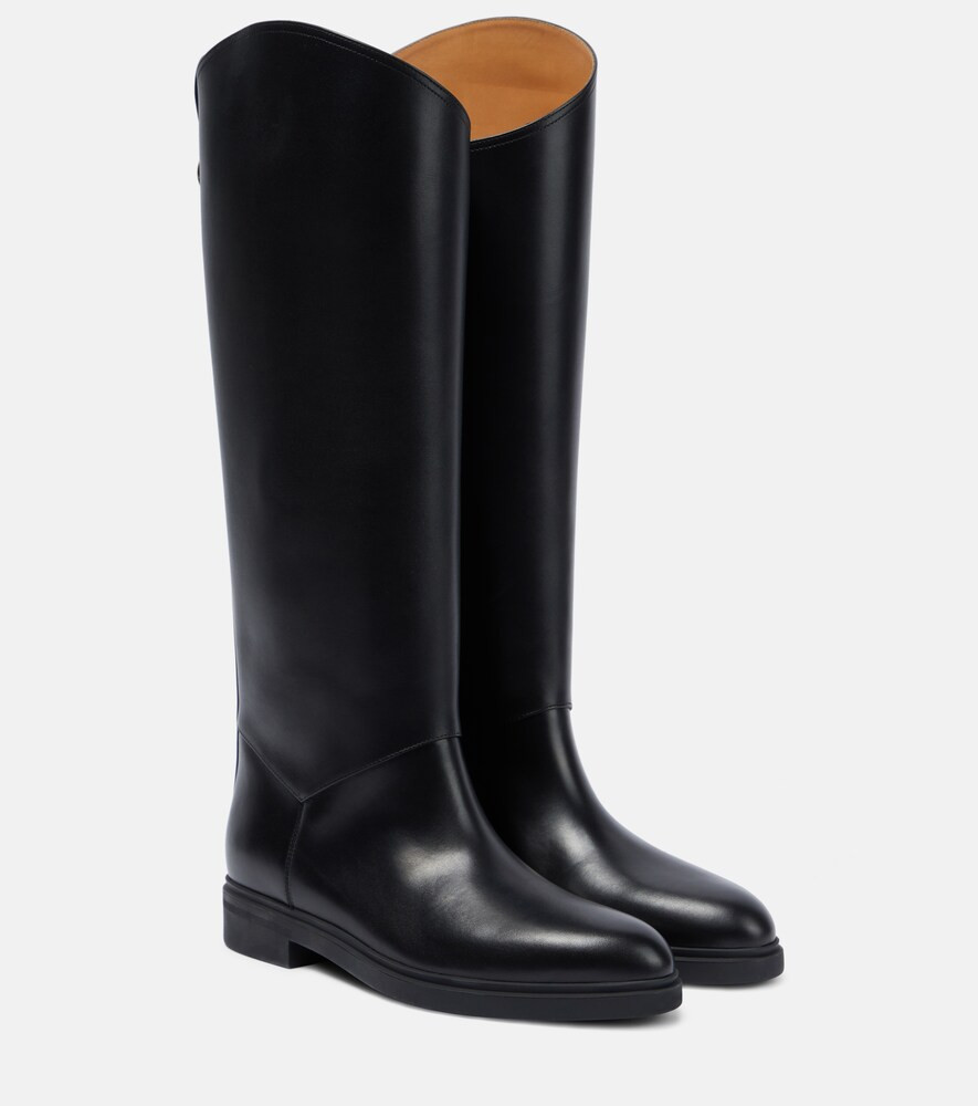 Loro Piana Kilda leather knee-high boots | Mytheresa (US/CA)