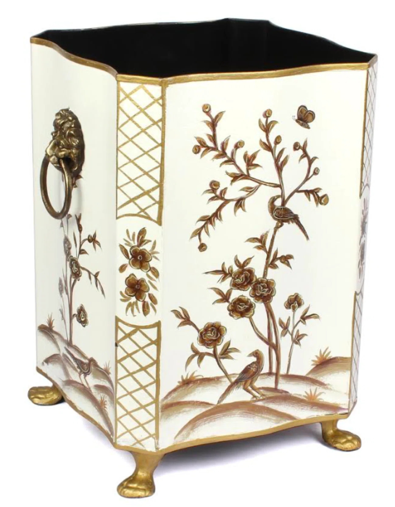 Metal Open Waste Basket - 4 Gallons | Wayfair North America