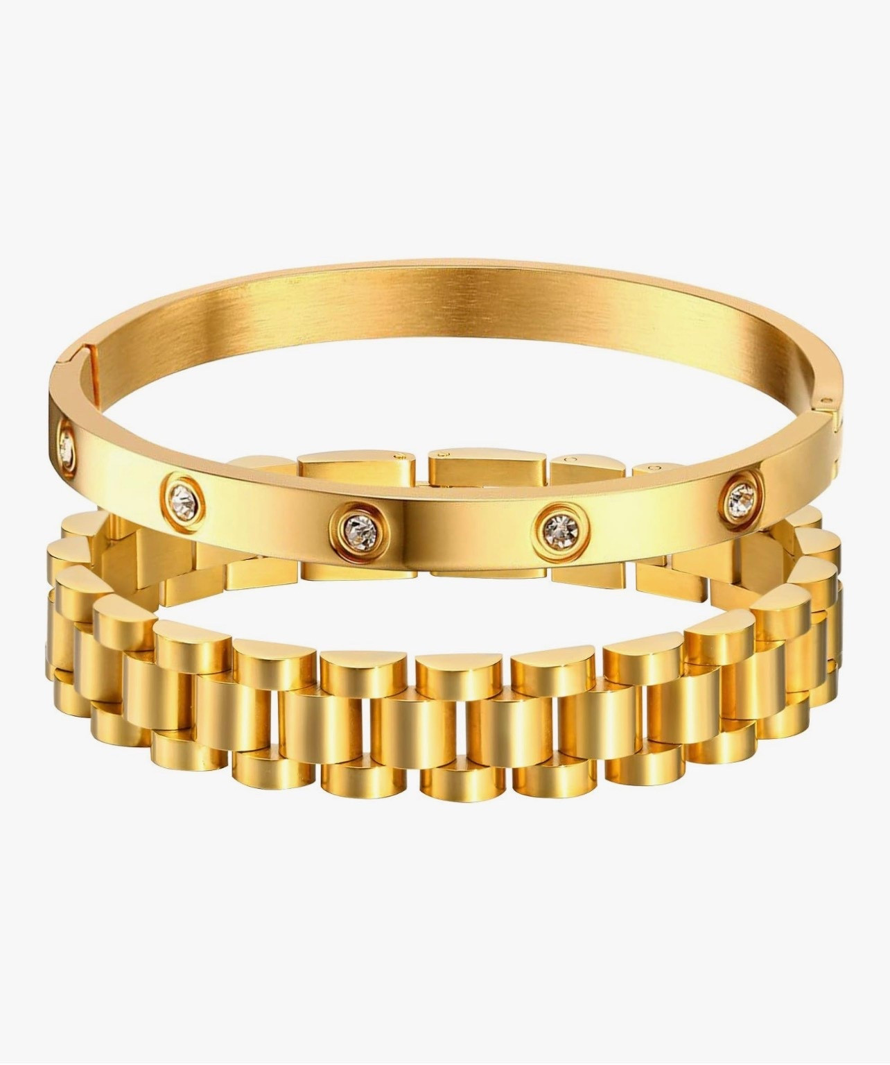 Bracelet duo she will love and grab for daily! Perfect Valentine’s gift ❤️ 

#LTKFindsUnder50 #LTKmomlife #LTKdayinmylife