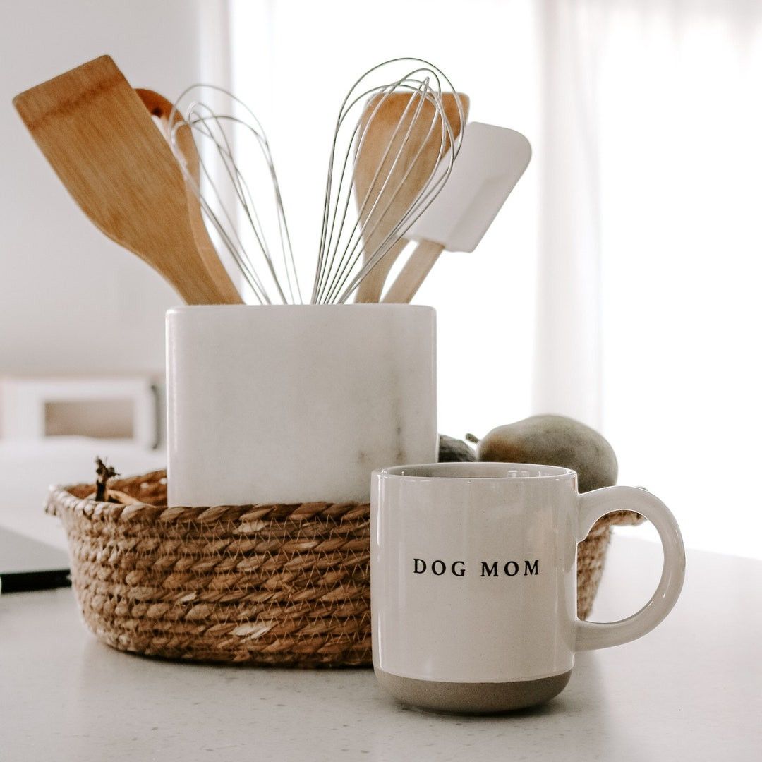 Dog Mom Stoneware Coffee Mug | Fur Mama | Inspirational Mug | Mom Coffee Mugs | Mother's Day Gift |  | Etsy (US)