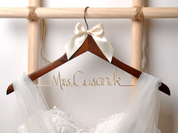Wedding Gift,Bride gift,Personalized Wedding Hangers,Name Hanger,shower gifts custom made wedding... | Etsy (US)