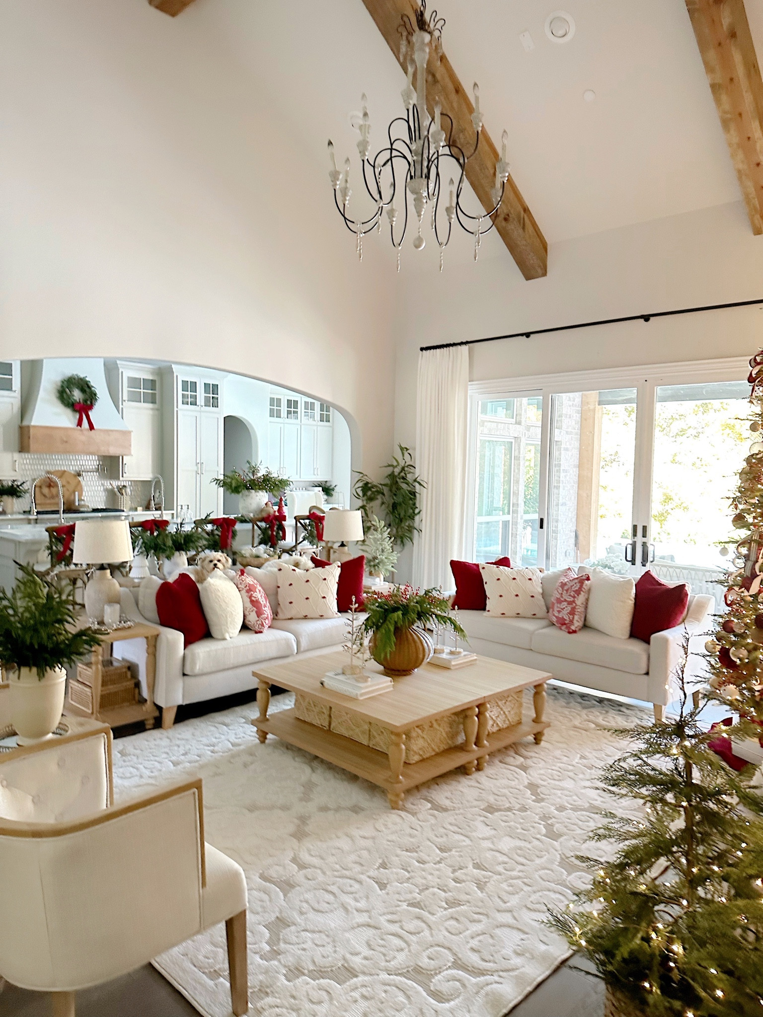 Christmas living room decor 

#LTKHoliday #LTKhome #LTKCyberWeek