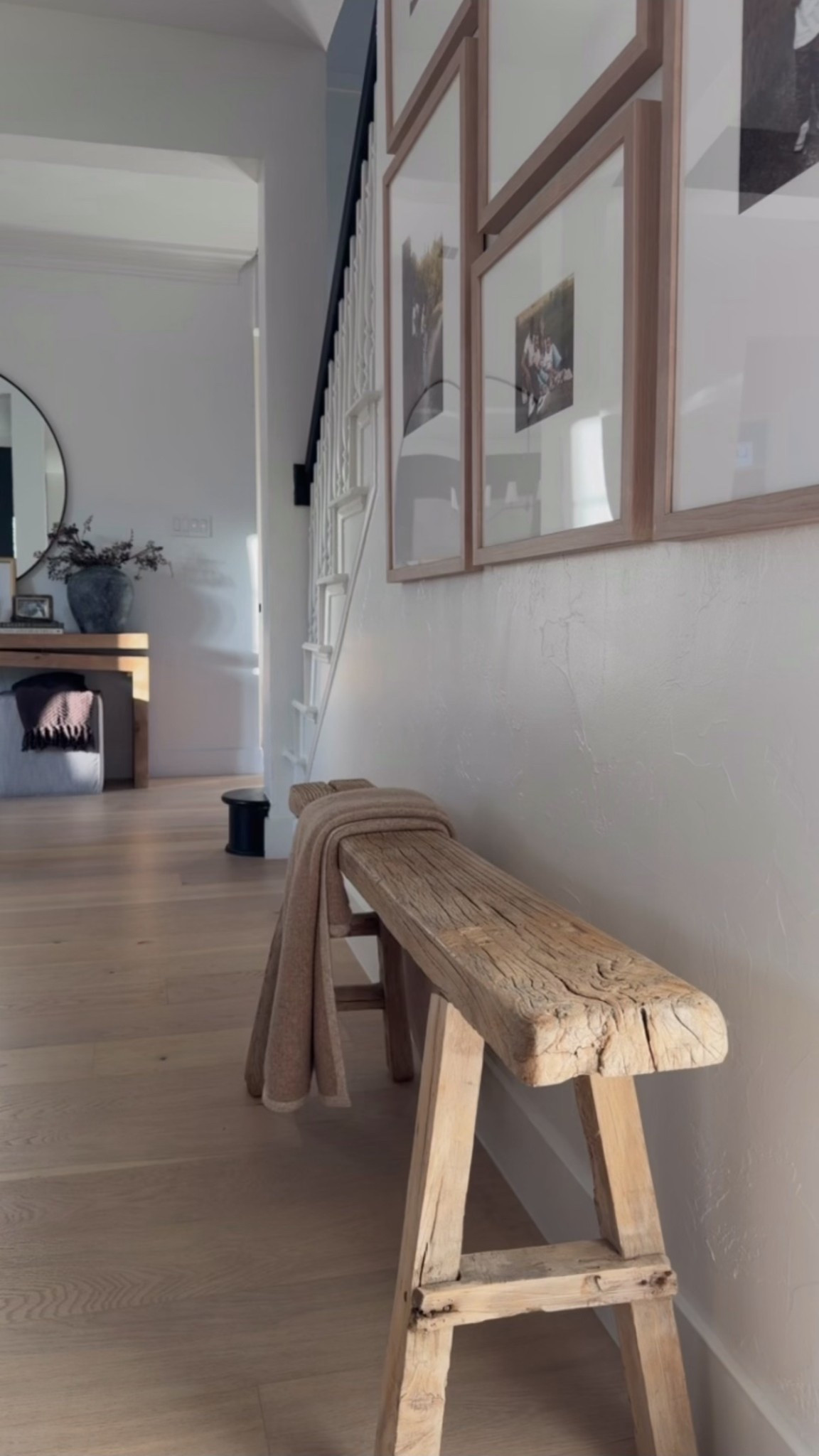 My wooden bench was a local find but this Amazon option gives the exact same look! 

#LTKHome