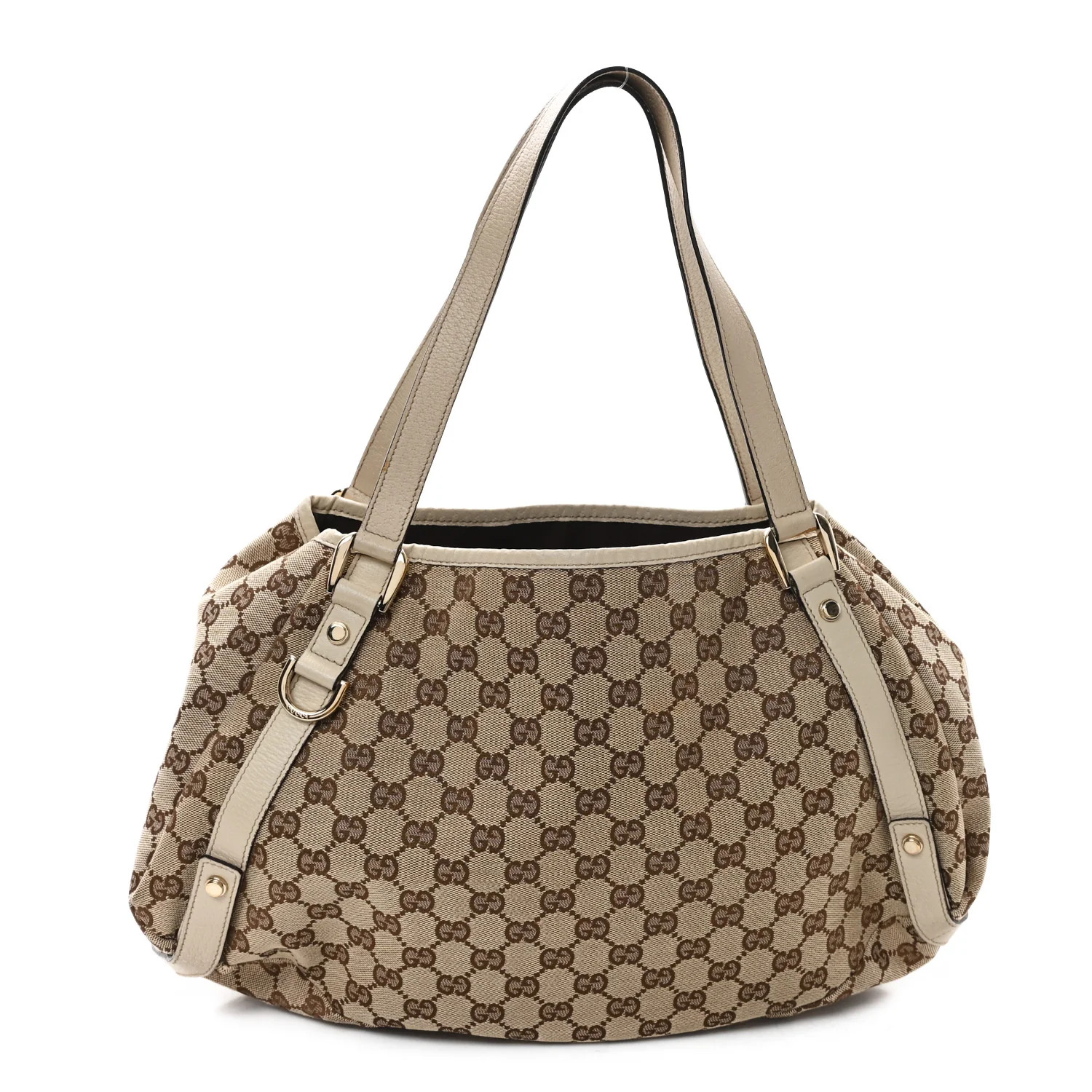 Monogram Medium Abbey Shoulder Bag Off White | FASHIONPHILE (US)