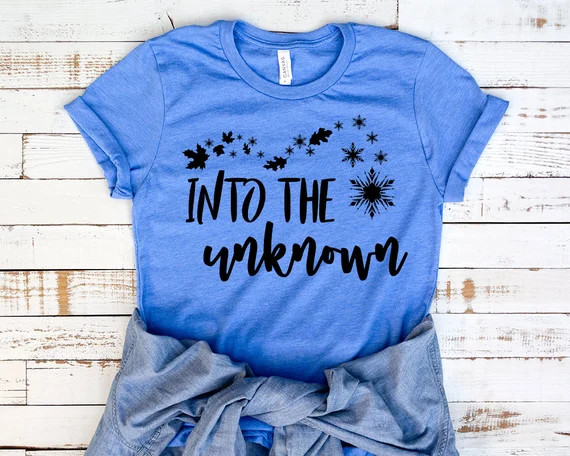 Into the Unknown Shirt Frozen 2 Shirt for Women Frozen | Etsy | Etsy (US)