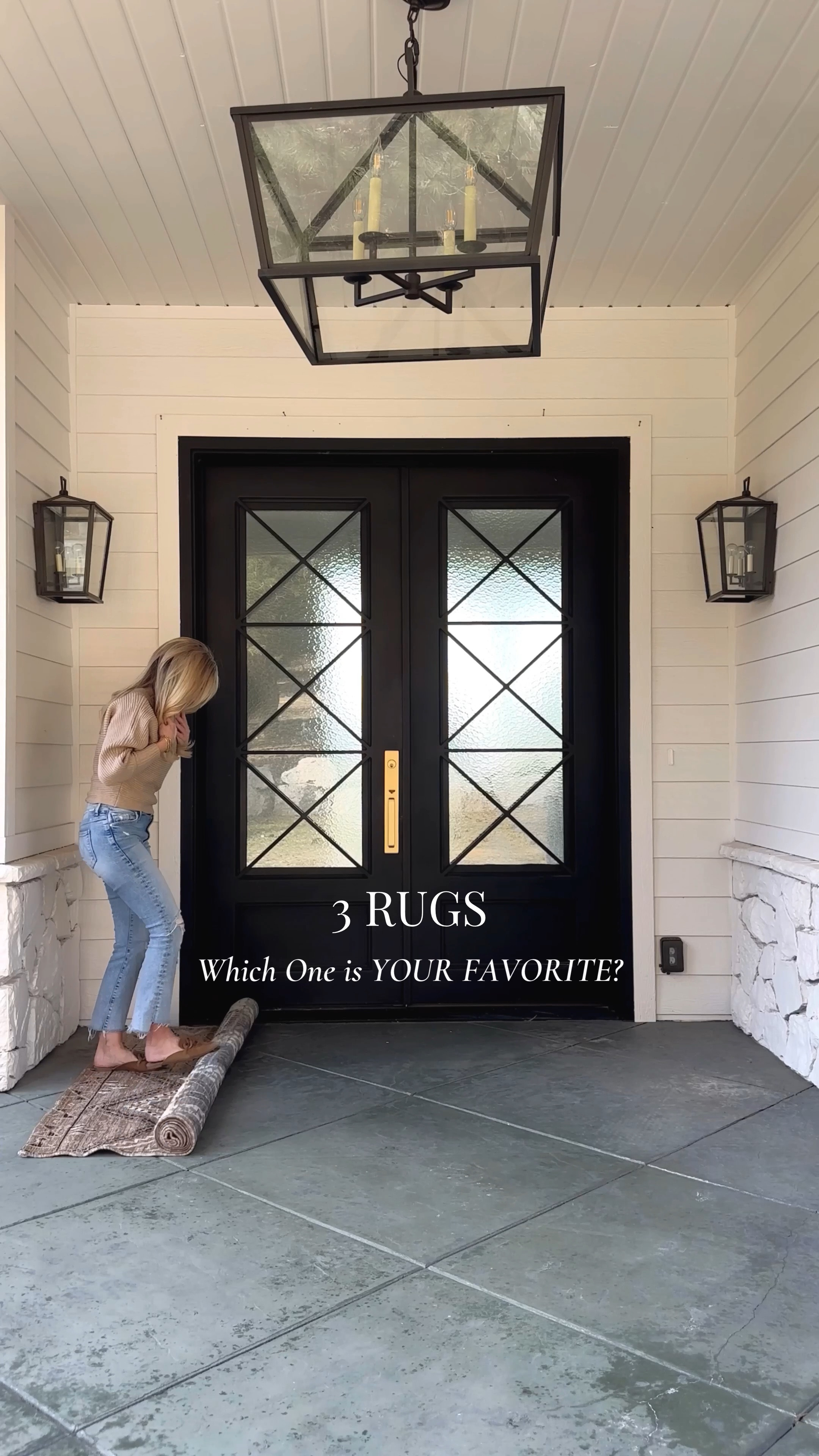 Tried out three rugs from Target to fresh up my early spring front porch  

#LTKhome #LTKstyletip #LTKSeasonal