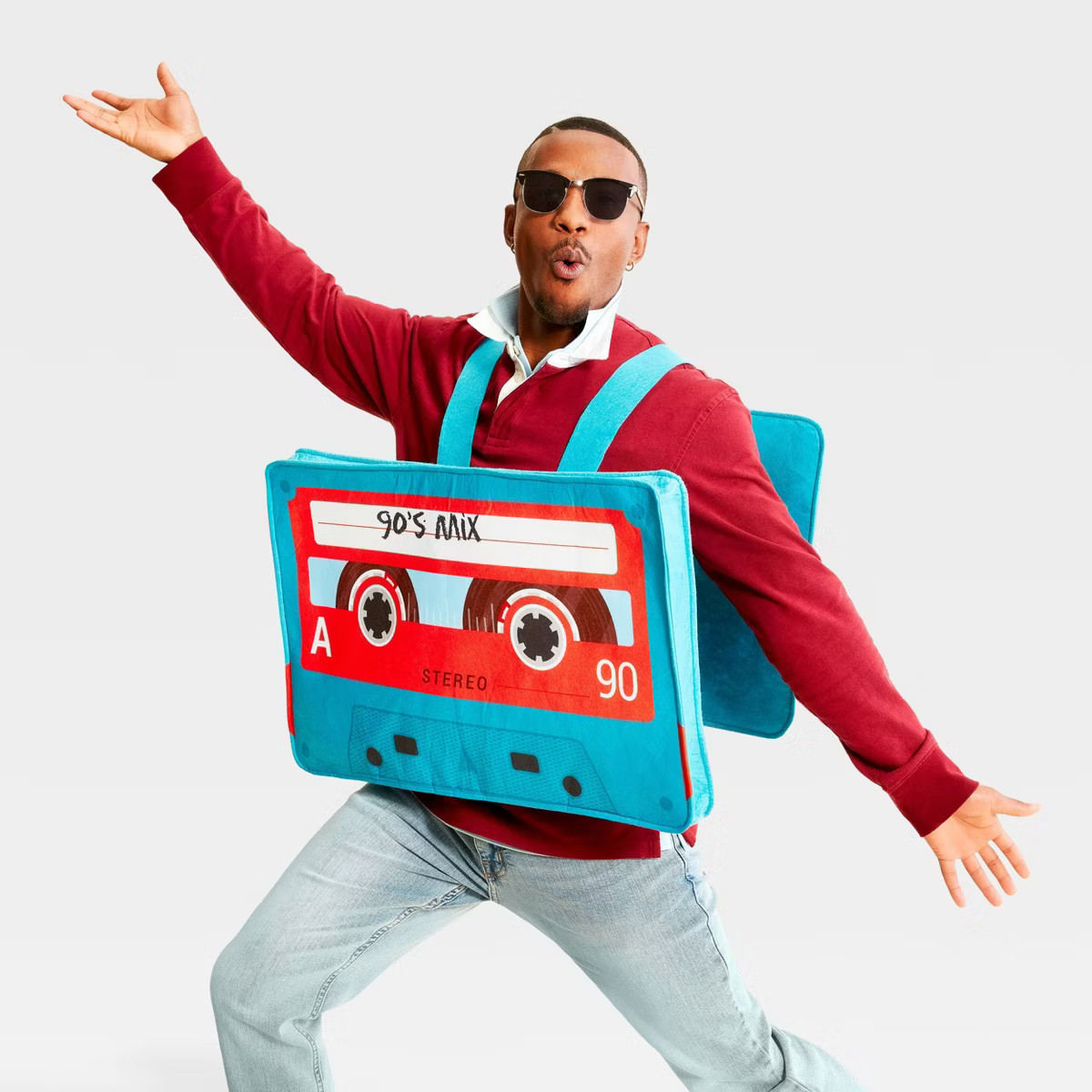 Kids + Adult Mix Tape Halloween Costume Sandwich Board One Size Fits Most - Hyde & EEK! Boutique... | Target