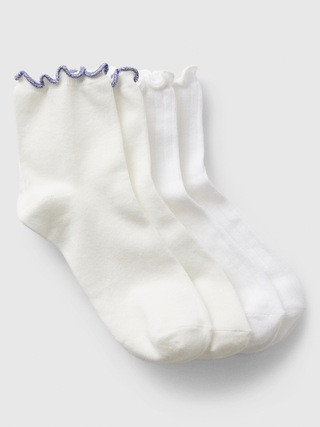 Studio Quarter Crew Socks (2-Pack) | Gap Factory