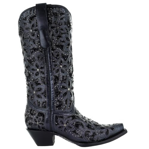 Corral Boots A3752 Black 8 B (M) | Amazon (US)