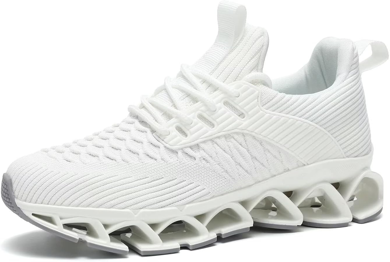 Wrezatro Women's Slip on Walking Running Shoes Blade Tennis Casual Fashion Sneakers Comfort Non Slip Work Sport Athletic Trainer | Amazon (US)