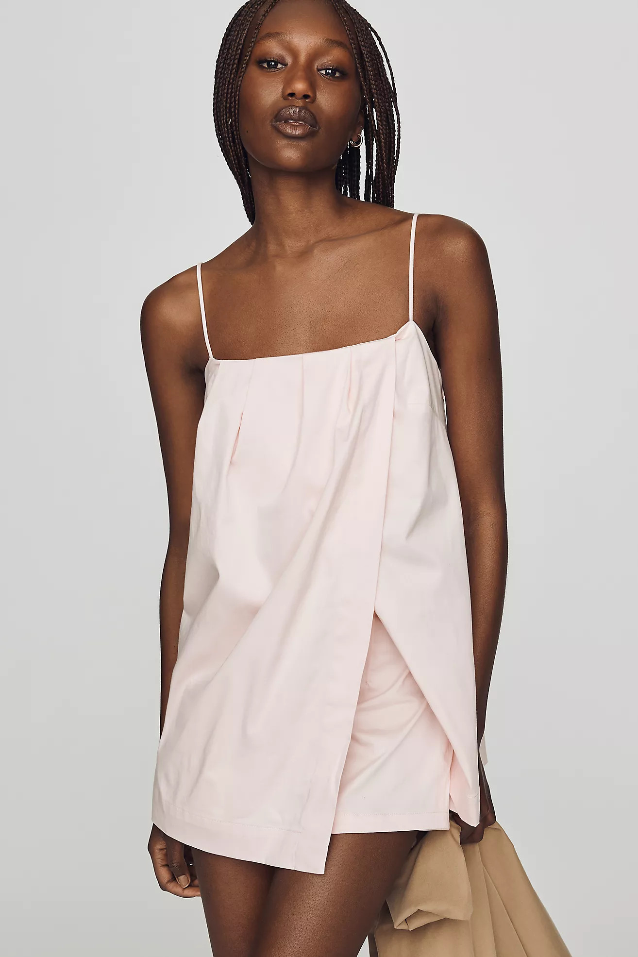 Maeve Pleated Tunic Tank | Anthropologie (US)