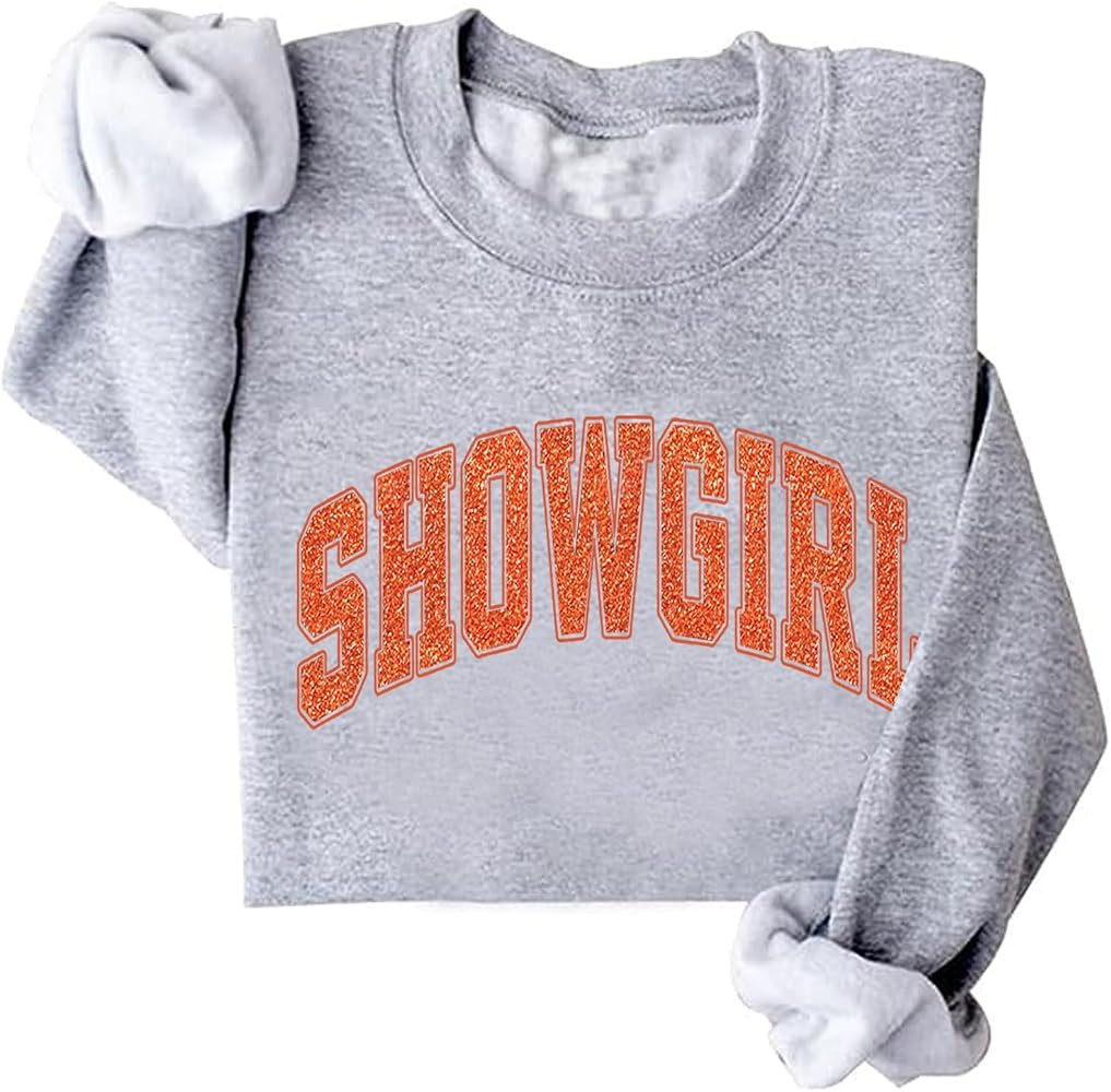 Showgirl Sweatshirt in My Showgirl Era Sweatshirt Your Energy like It's a Luxury for Women Graphic Sweatshirts | Amazon (US)