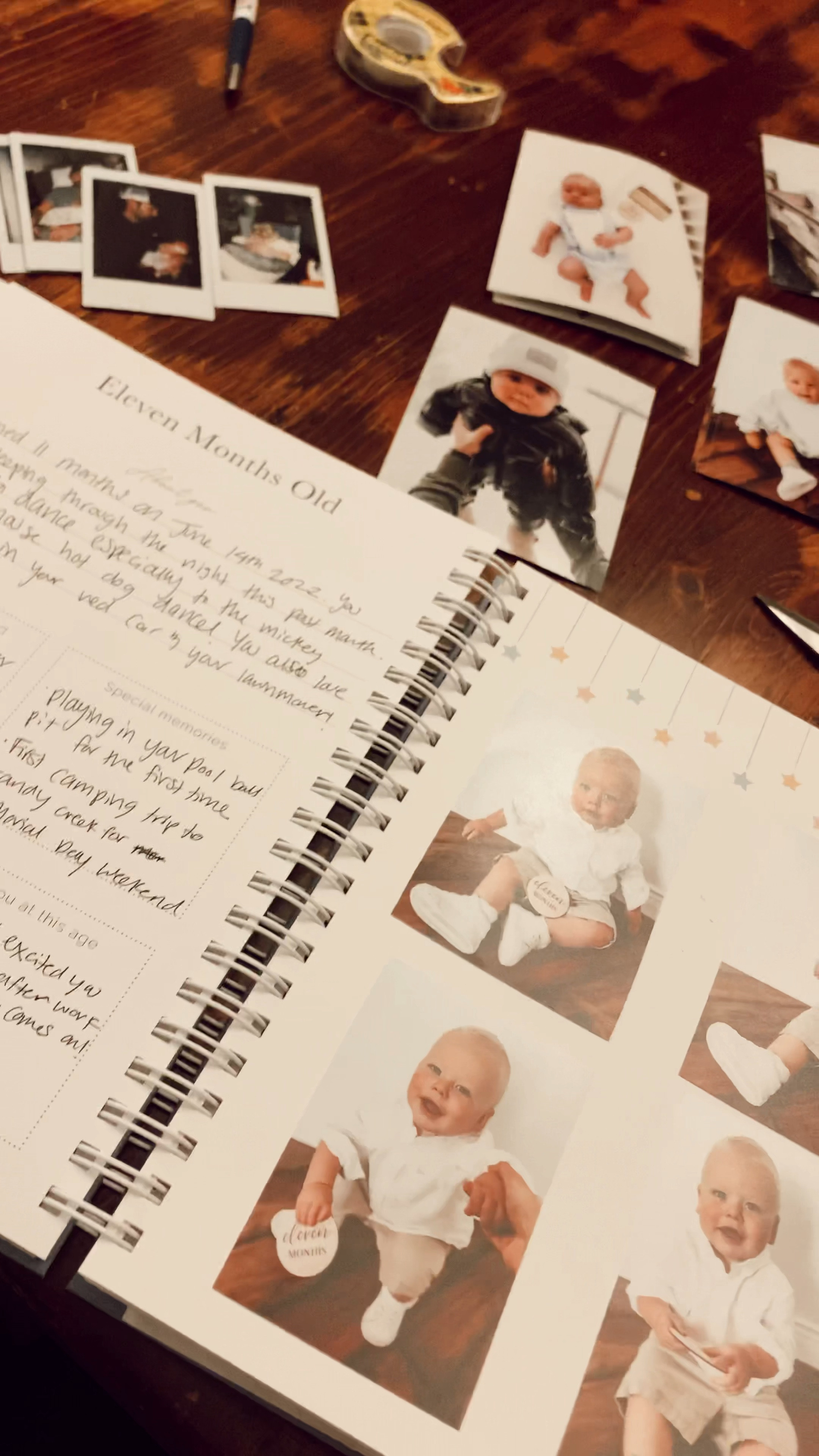 Baby Book! This one goes through age 5 & has lots of great pages laid out to put special memories ❤️

#LTKbaby #LTKfamily #LTKkids