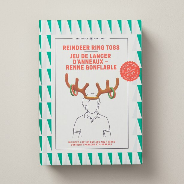 INFLATABLE REINDEER RING TOSS | Indigo (CA)