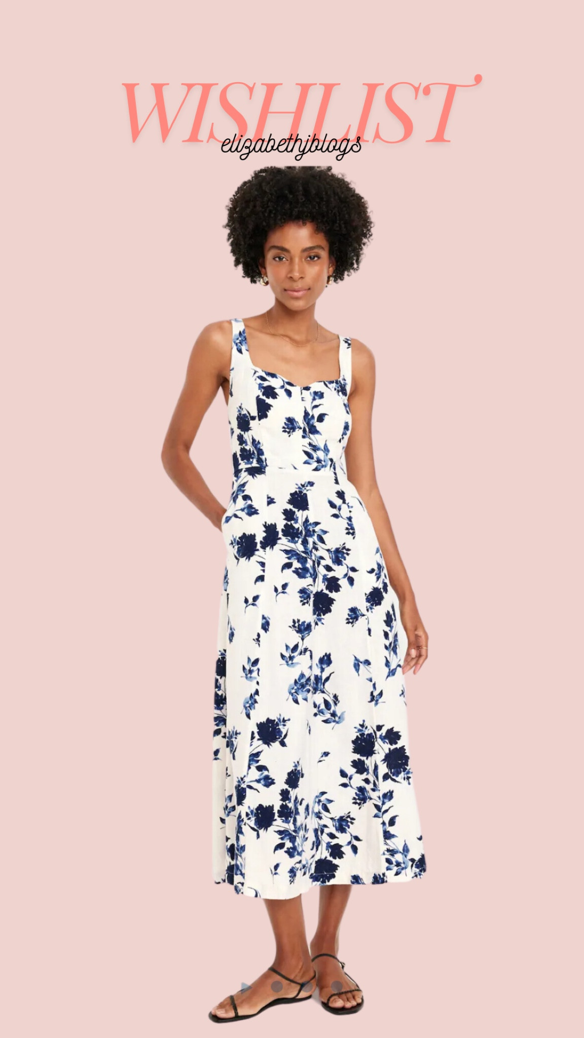 Linen dress. Midi dress  