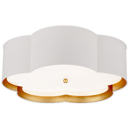 Bryce Large Flower Flush Mount | Visual Comfort