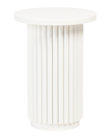 23in Marble Top Round Side Table | TJ Maxx