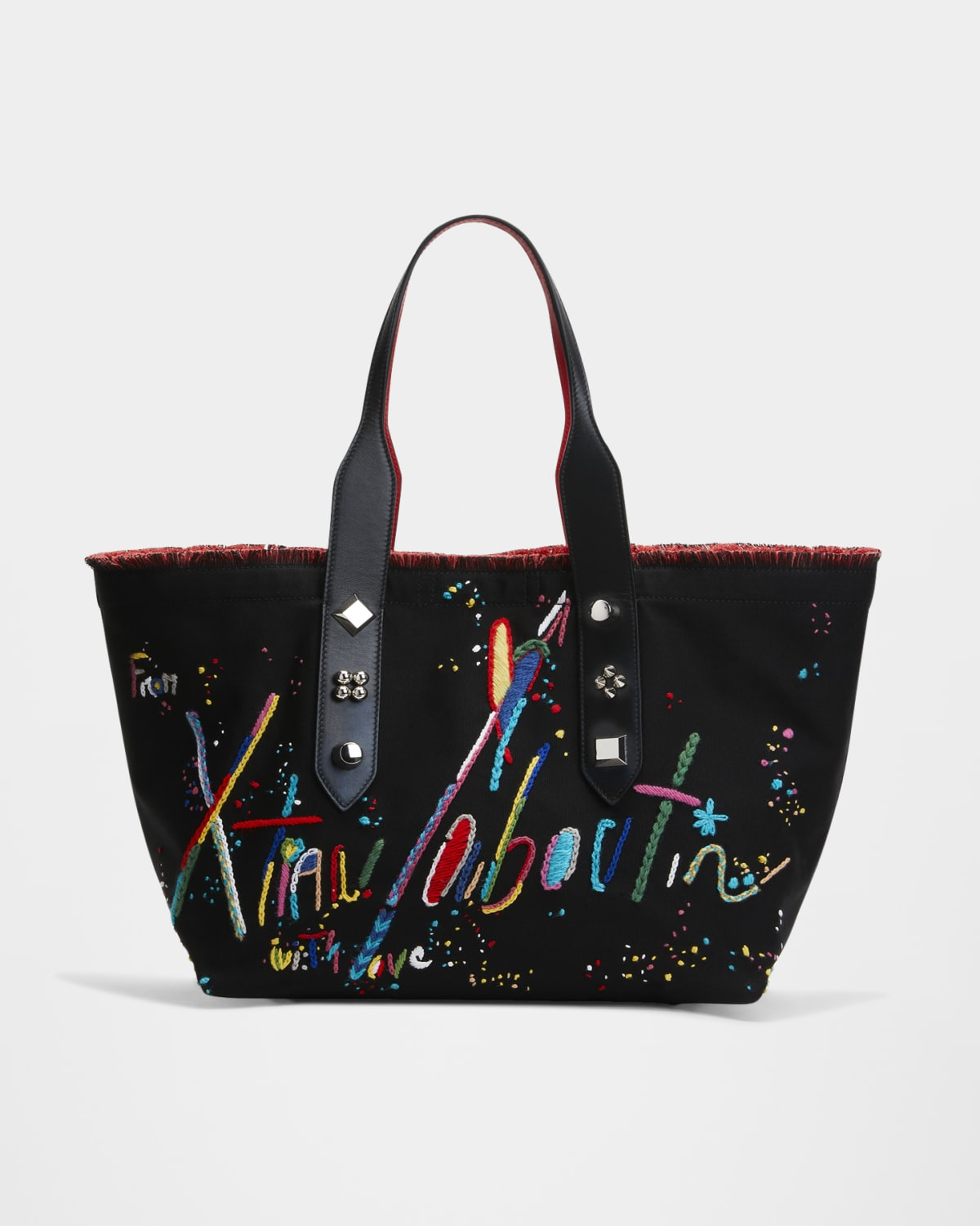 Frangibus Medium Embroidered Logo Tote Bag | Bergdorf Goodman